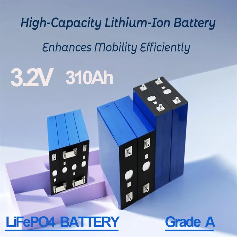 

Новинка, литий-железо-фосфатная батарея 3,2 В Ач LiFePO4, батарея 3C для телефона, 12 В, 24 В, для гольф-мобиля, яхты, солнечной батареи, фосфатной батареи, без сбора
