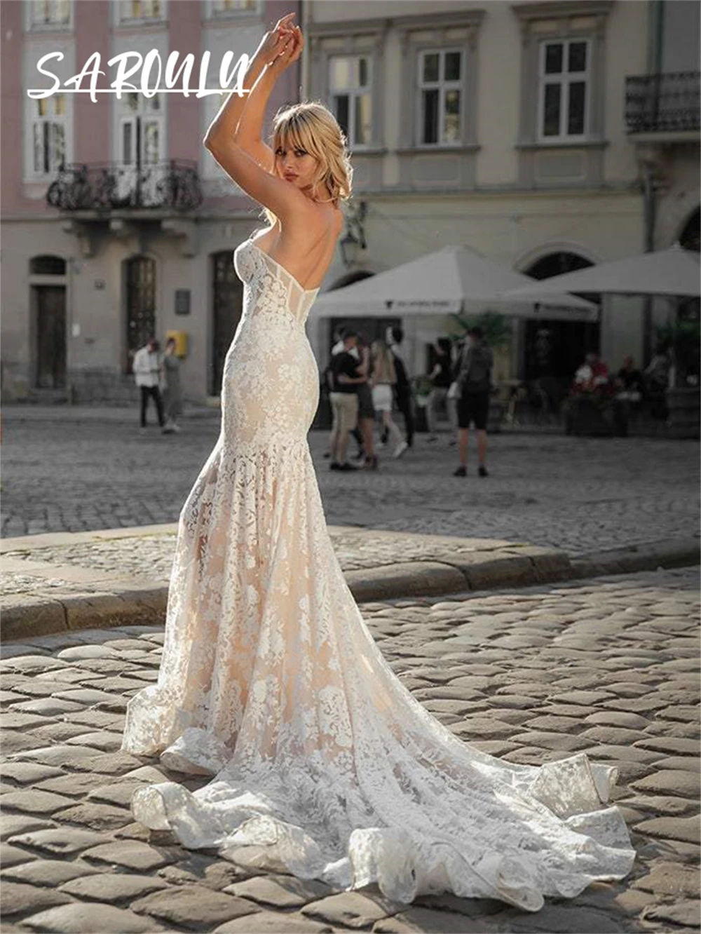 Рисунок 2 - Женское свадебное платье без бретелек