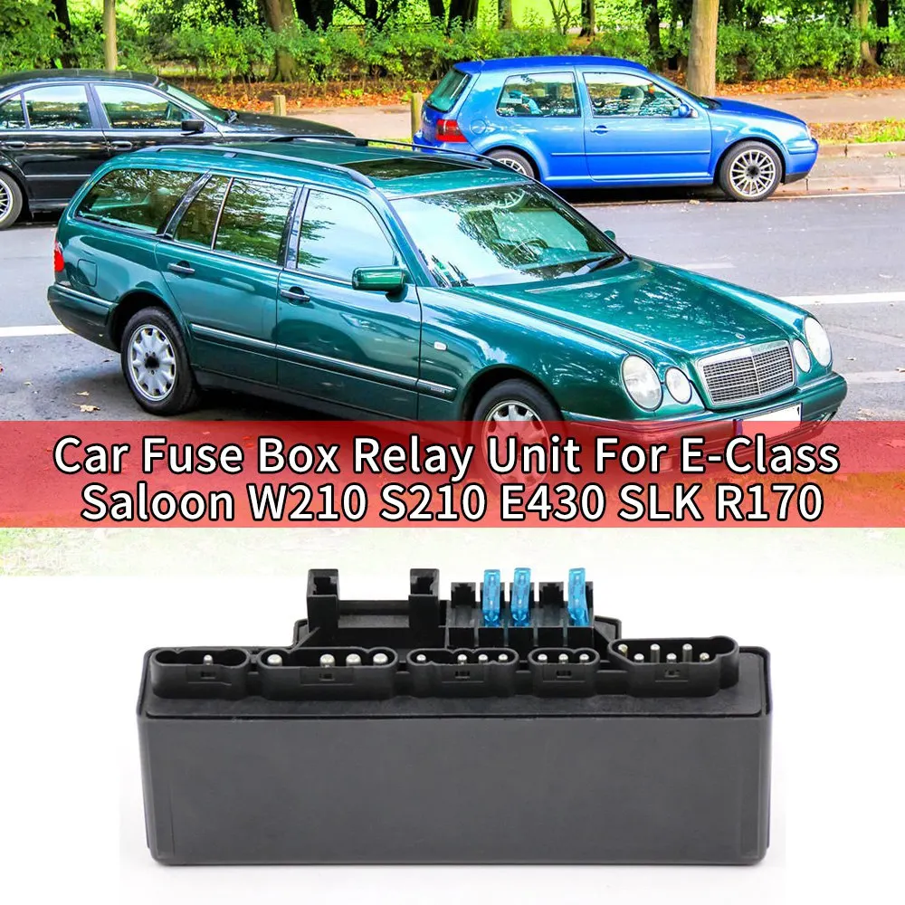 Unità Relè Scatola Fusibili Auto Per Mercedes-Benz Classe E Berlina W210 S210 E430 Slk R170 2105400472