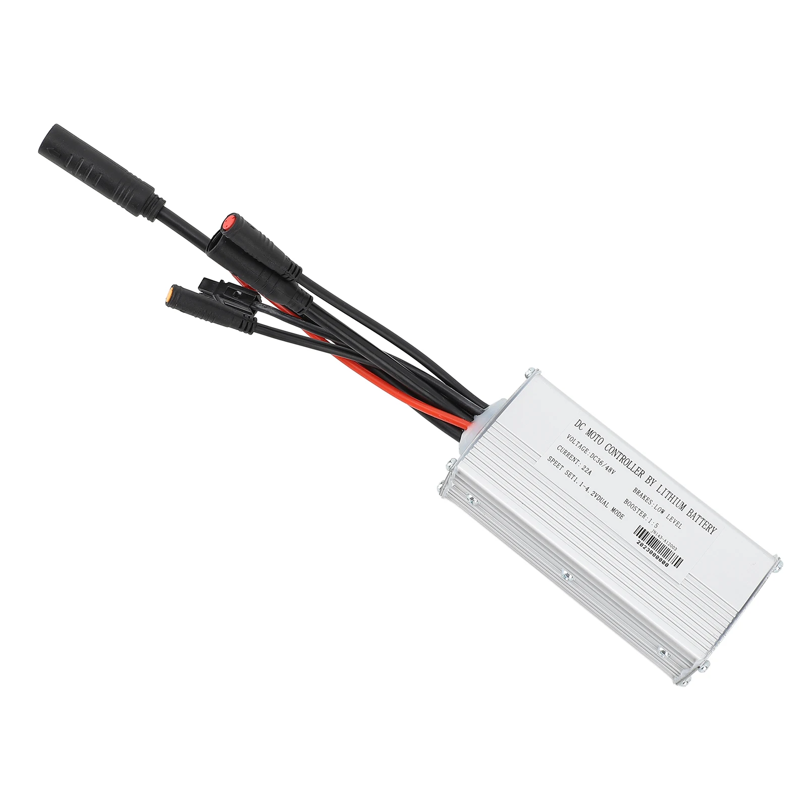 Electric Controller Controller 36V 48V Excellent Heat Dissipation Waterproof Connector for 500W Motor