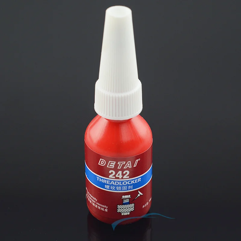 Anaerobic Glue 1 Bottle 10ml Anti-pressure Blue 242 Glue Anaerobic Screw Lock Adhesive Wire Sealing Anti-corrosion Thread Anaerobic Glue