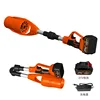 Electric Garden Leaf Blower, Foldable Lithium Battery, Wireless High Wind Blower Powerful Snow Blower And Dust Blower 송풍기 무선 송풍기 2