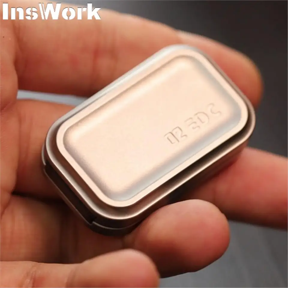 大人用の機械式フィジェットスライダー,簡単な構造,モデル01edc,02edc