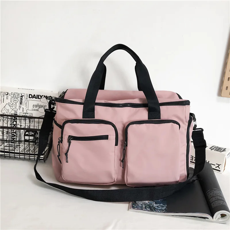 

Large Fitness Bag Sports Tote Handbag For Women Dry Wet Single Shoulder Crossbody Swimming Yoga Gym Travel Casual Trip Duffel