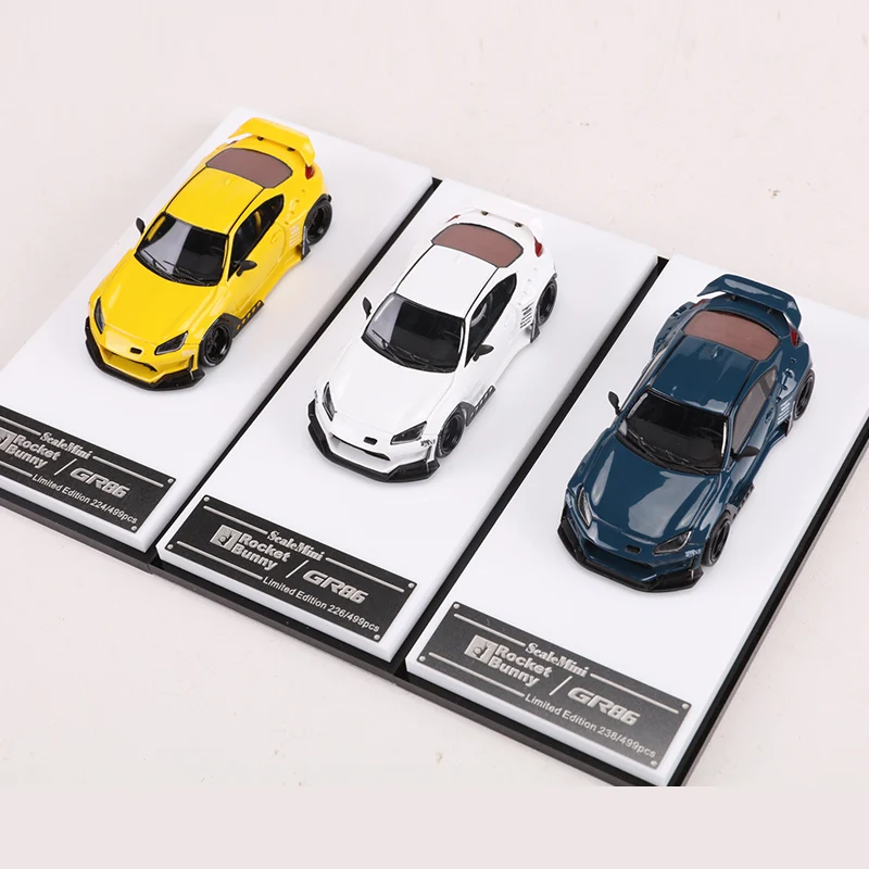 ScaleMini 1:64 Rocket Bunny GT86 Resin Car Model Limited Edition