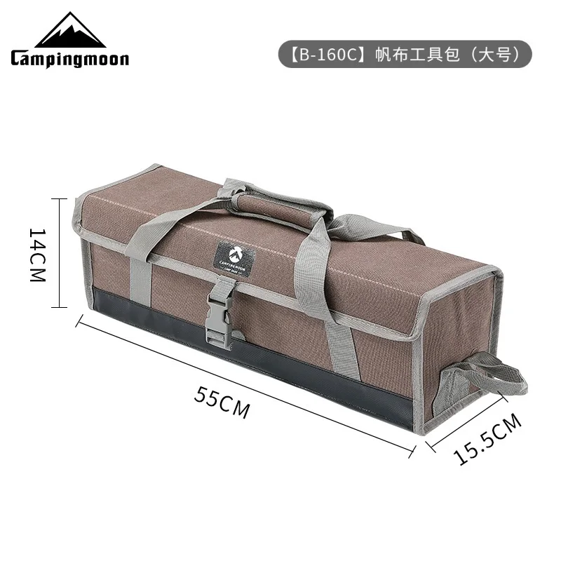 Camping Tools Storage Bag Campingmoon  B-150C B-155C  B-160C BBQ Grill Carrying Bag Picnic Tent Tools Bag 6