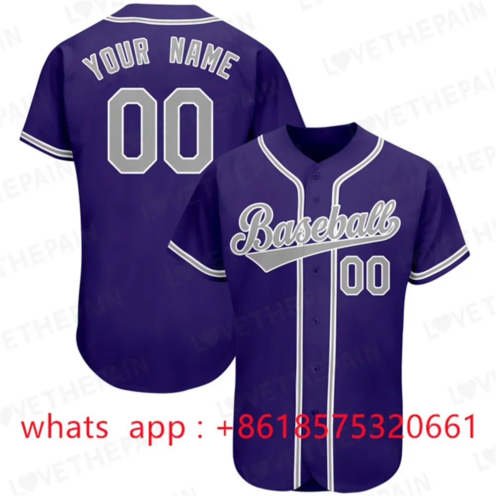 Baseball Uniform Men's 90s Hip-Hop printing Sports Fan Soft T-shirt Party Wear Multi-color Optional Size