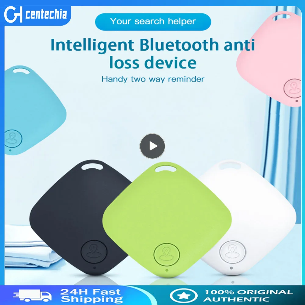 Mini Anti Lost Alarm Wallet KeyFinder Smart Tag Blue-tooth Tracer GPS Locator Keychain Pet Dog Child ITag Tracker Key Finder