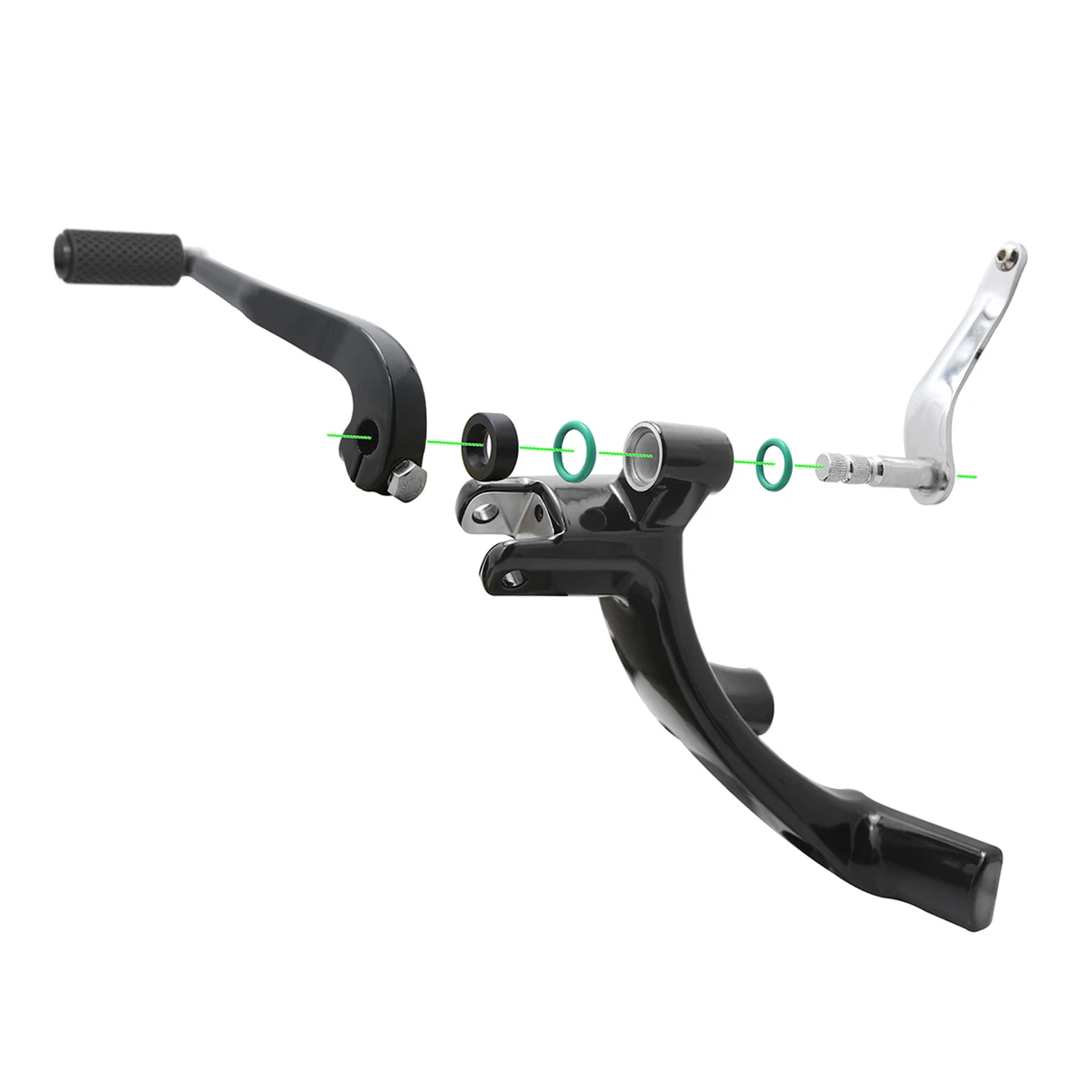 Forward Control Kit For Harley Softail – Moves Footpegs 7.5” Forward, Fits FXBB, FXLR, FXLRS 2018-2023 - View #2
