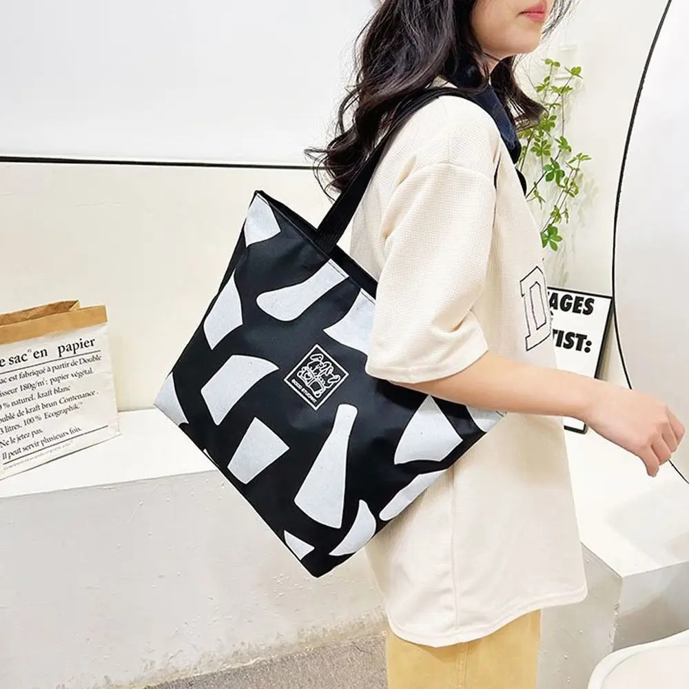 

Letter Canvas Cosmetic Bag Teens School Bag Girls Storage Bags Tote Bags Bear Women Shoulder Bags Thailand Handbags