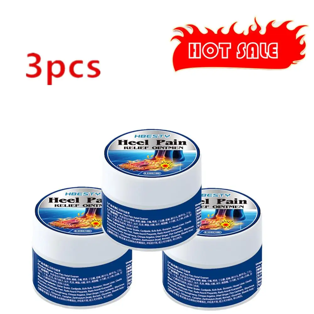 

3PCSJoint Care Health Cream Heel Pain Ointment Rheumatoid Arthritis Herbal Ointment Sprain Waist Foot Spur Health