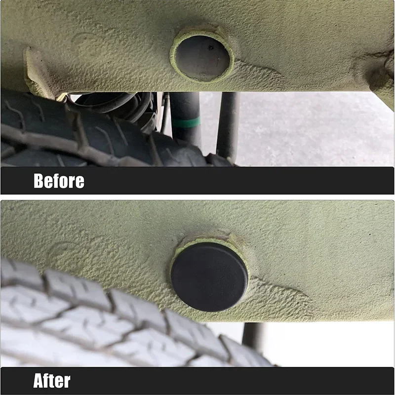 8Pcs Girder Tube Frame Hole Cover Car Dustproof Plug Covers Protect Accessories for Suzuki Jimny Sierra JB64 JB74 tail pipe cover car oil sump cover car washer fluid reservoir cap