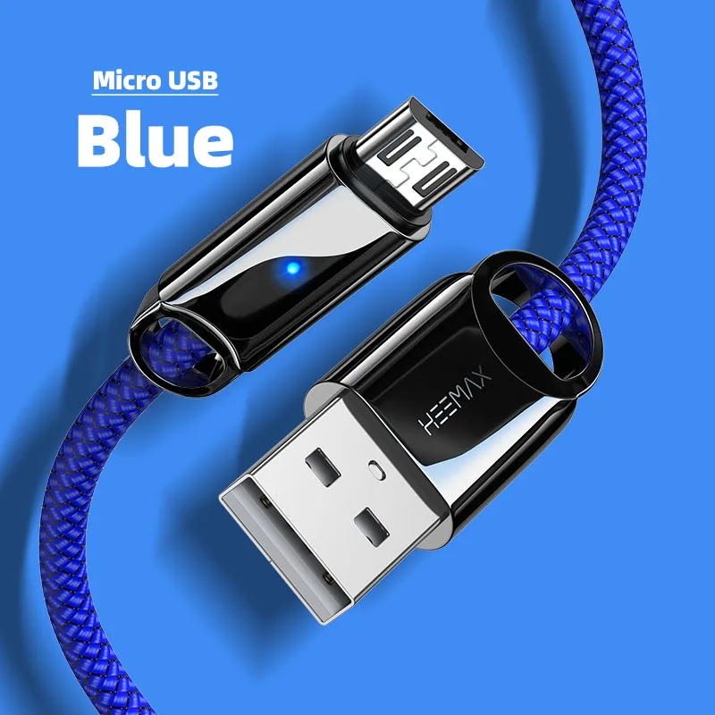 best fast charging cable for android 3A Fast Charging Micro USB Type C Cable For Samsung Huawei P40 Xiaomi Charger Data Cable Wire Mobile Phone USB C Cord Wire 3M types of mobile charger Cables