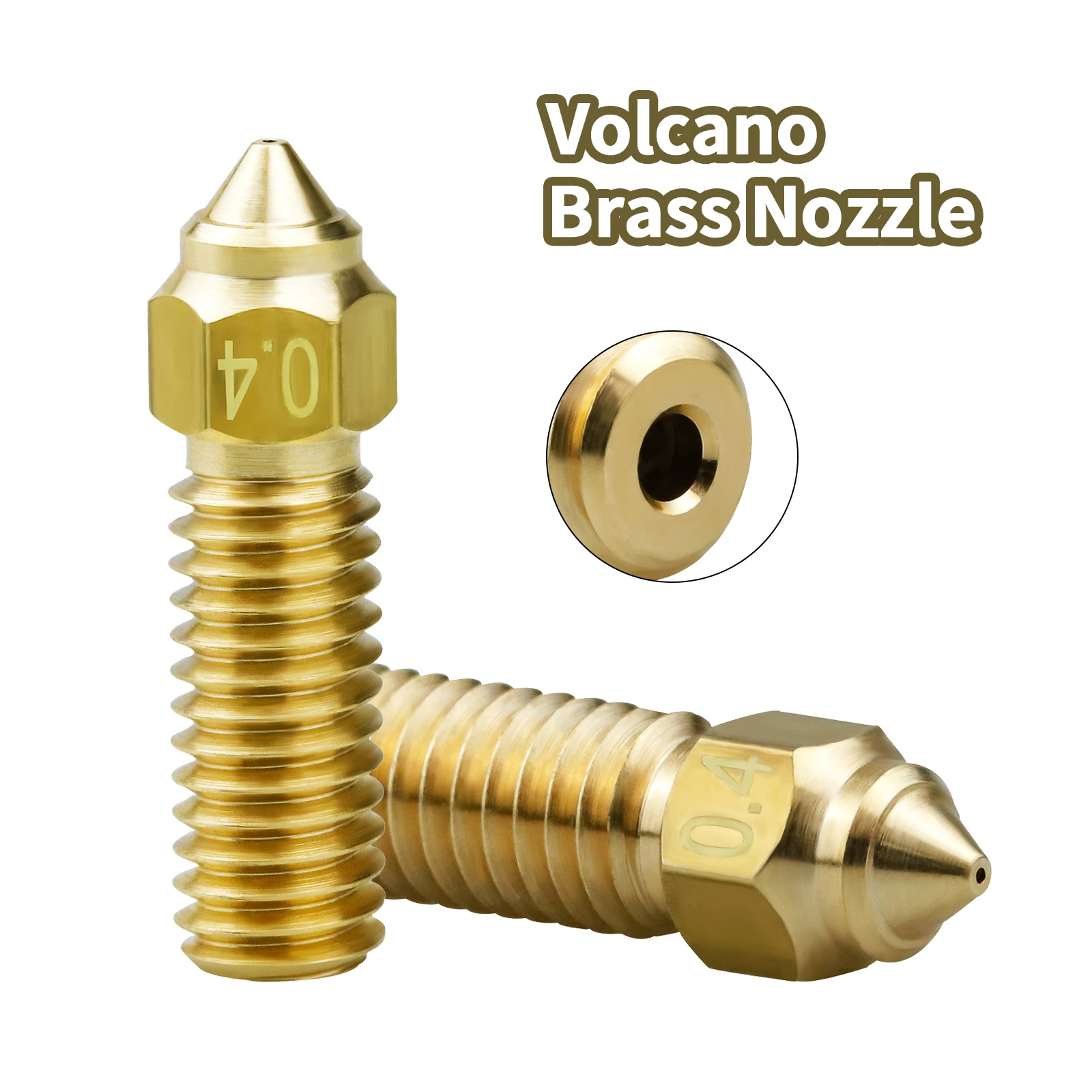 

K1 Nozzle Extended Long Version Volcano Nozzles for Sidewinder X1 X2 Genius/Pro Artillery Anycubic Vyper/K1 Max/CR-M4 3D Printer