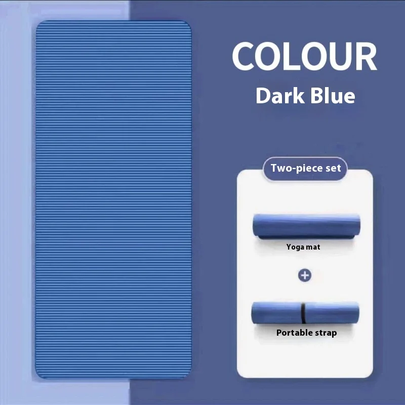 מזרנים יוגה לא מחליקים עבים בעלי צפיפות גבוהה מזרנים ספורט ביתיים פילאטיס גימנסטיקה תרגול גימנסטיקה