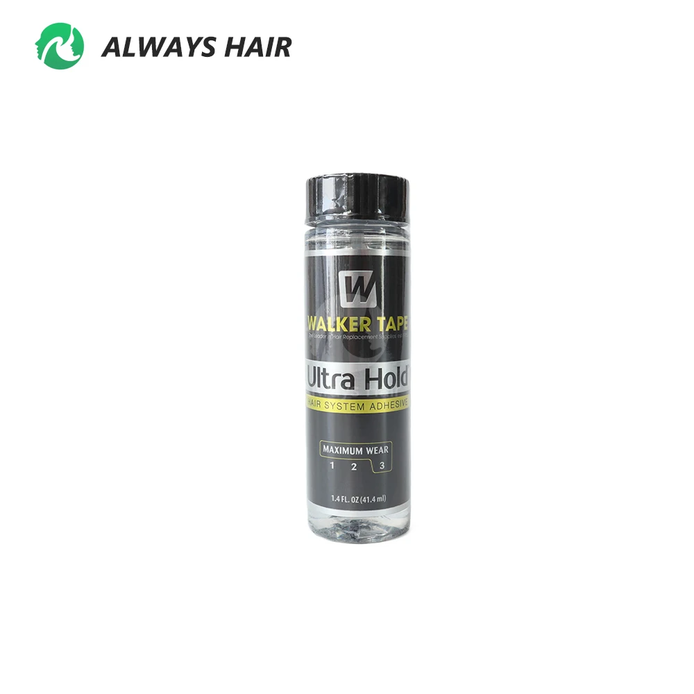 Hair Extension Tape Hair Extension Glue 0.5oz 1.4oz Walker Tape Ultra Hold Glue for Toupee Human Hair Glue