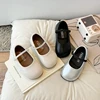 New Girls Leather Shoes Comfortable Children Lightweight Soft-sole Flat Shoes Spring Autumn Kids Princess Shoe Size 23-34 I01208 1