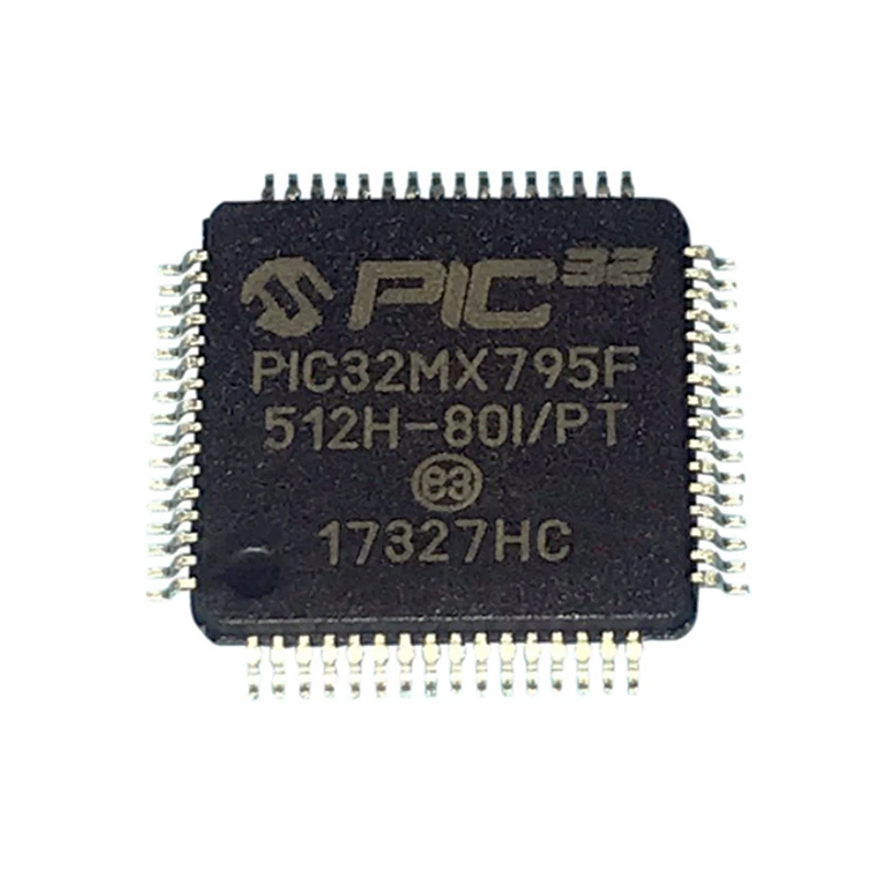 

PIC32MX795F512H-80I/PT TQFP64 QFP Chip Brand New Original PIC32MX795F512H