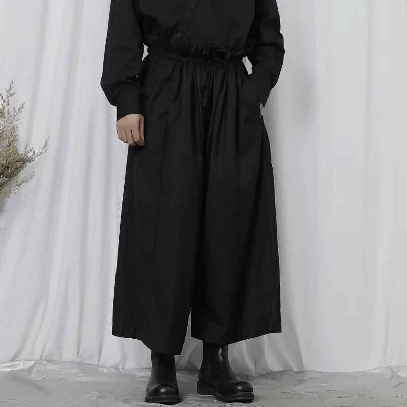 

2022 New Casual Pants Men's Wear Large Fat Men's Pants Spring And Summer Fashion Brand Loose Wide Leg Men's Capris