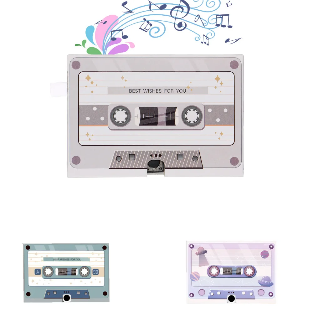 Записываемая музыкальная кассета музыкальных или звуковых эффектов на день