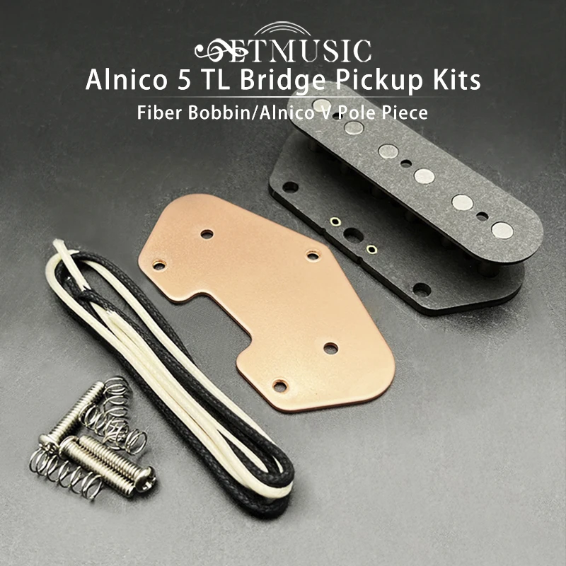 PickupDIYKitsAlnico5TLBridgePickupKitsFiberBobbinAlnicoV
