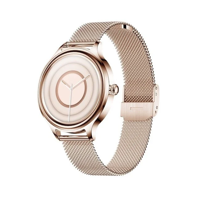 

2023 Steel Women Smart Watch Fitness Heart Rate Sleep Monitor Waterproof For Iphone New In Fashion Ladies Smartwatch Gift Best