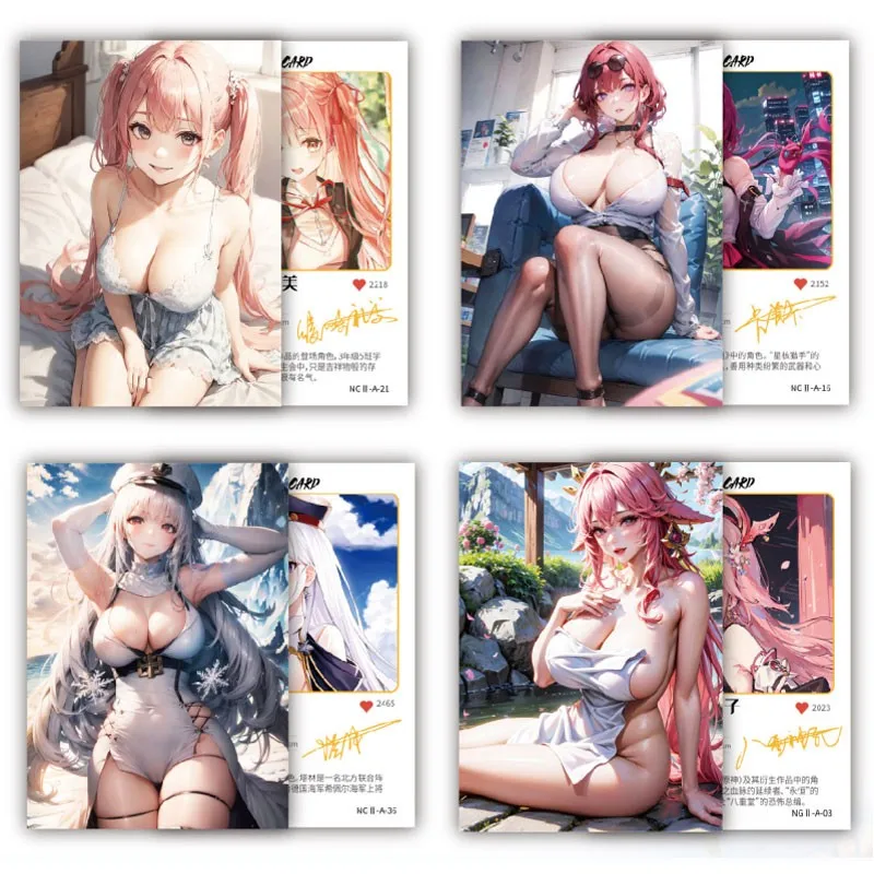 Newest Goddess\'s Night Collection Card Goddess Story Waifu ACG CCG Swimsuit Bikini Booster Box Doujin Toy And Hobby Gift With PR