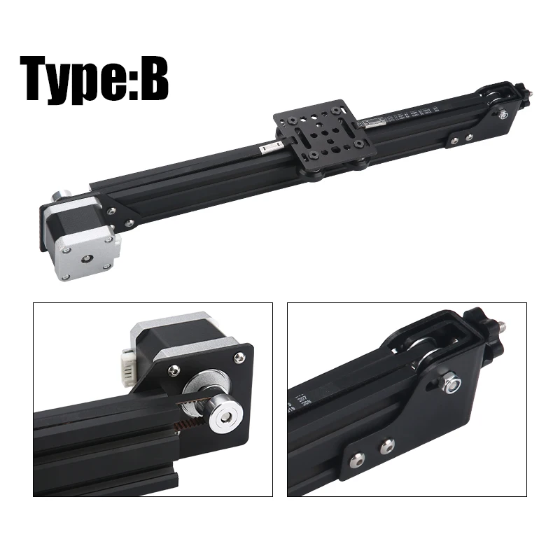 スラスト 2040 V-slot Profile Z Axis CNC Sliding Table L 200mm 300 400mm 3D