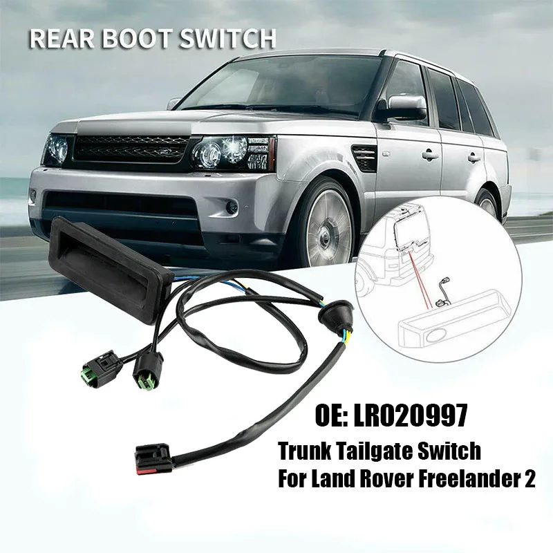 Trunk Tailgate Lock Release Switch For Land Rover Freelander 2 Tailgate