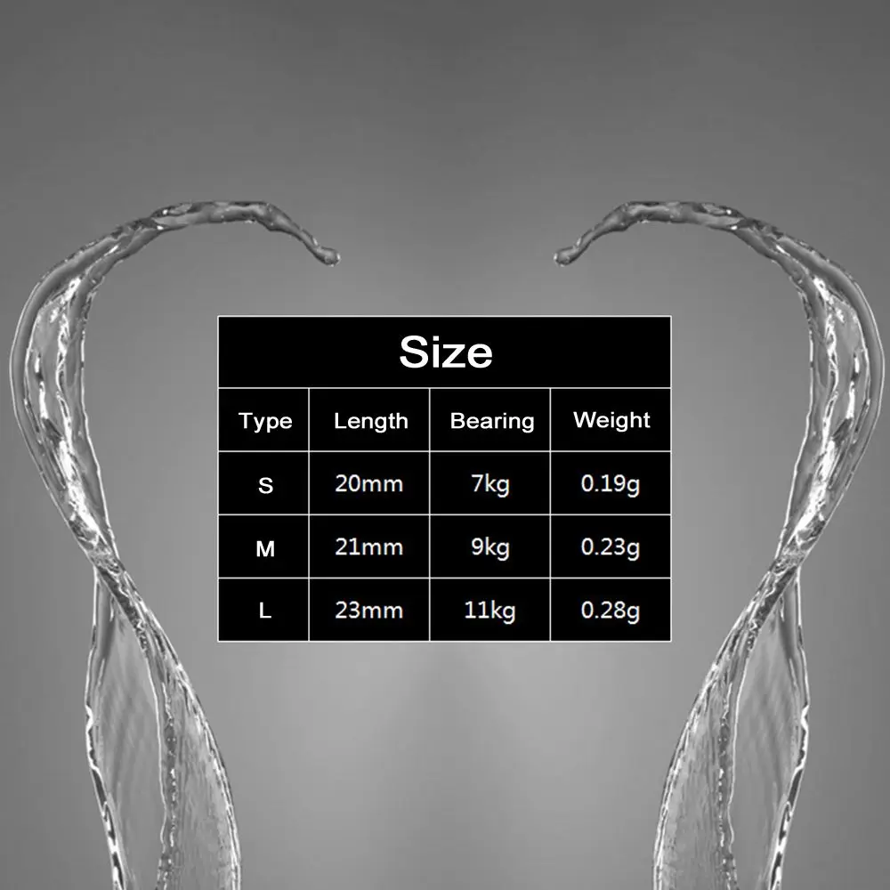 Angeln Wirbel Spinning Ring Snap Angeln Roll Wirbel Barrel Snap Köder Stecker Salzwasser Angeln Clip Snap Trolling Tackle – Detail 10