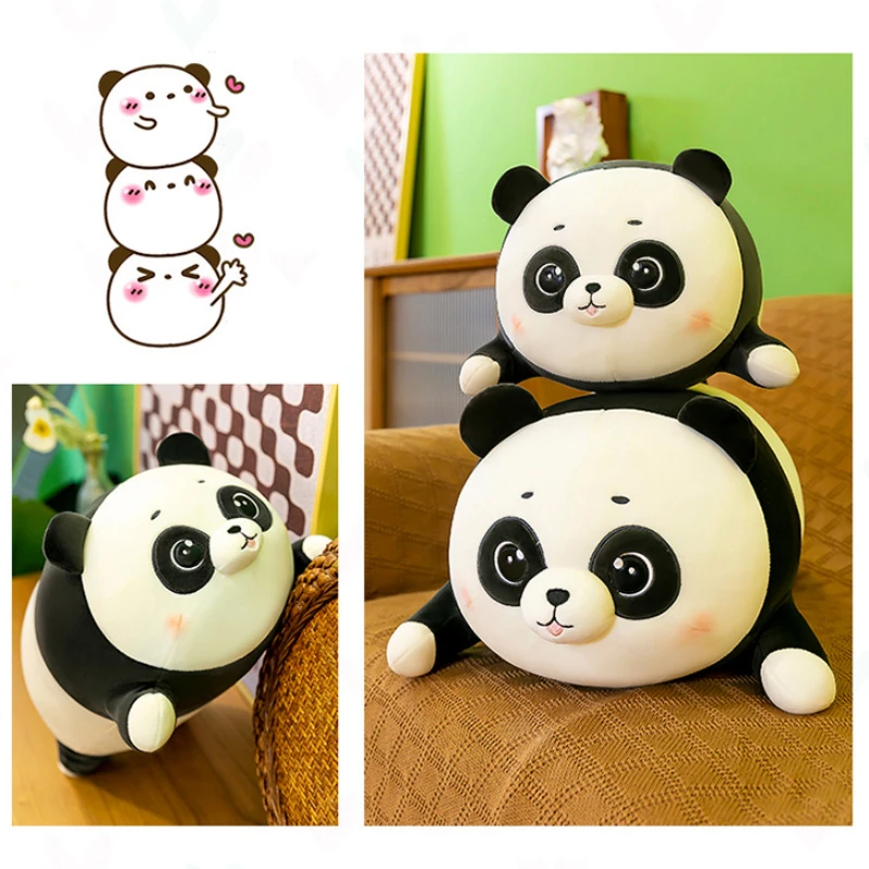 Almofada pelúcia panda - Almofada pelúcia fofa almofada boneca panda com  desenho longo, almofada corpo dormindo pelúcia macia almofadas animais  presentes para crianças meninas namorada Uwariloy