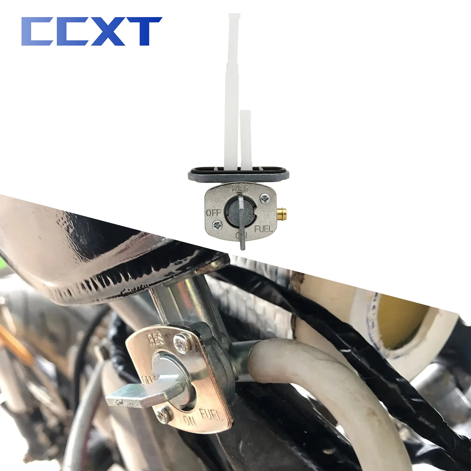 Fuel Gas Tank Switch Valve Petcock For Yamaha PW80 TTR 90 125 225 250 YFS200 YTM 200 350 400 YT60 YFB250 XT125 XT250 XT225 XT600