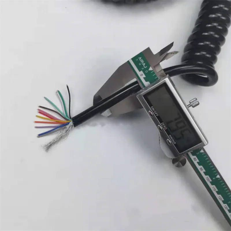 Pu ö  ̺,  ڷ ̾, 10 ھ, 26 Awg Ʈġ, 1 2 3 4 5 6 7 8 9 10 11 12 