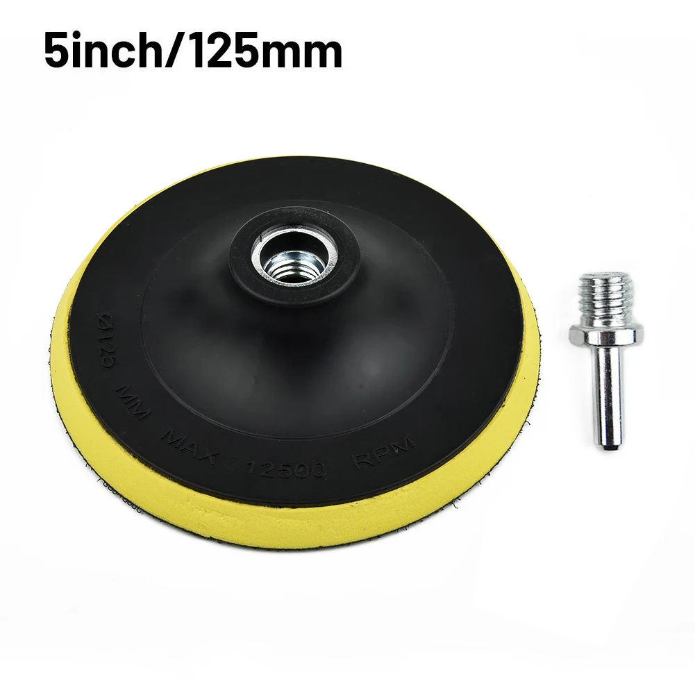 

3/4/5/6/7inch Backing Pad Holder With A M14 Adapter Polishing Buffing Plate Disc Hook And Loop Pad Adhesive Backer M14 Thread