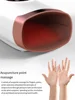 Wireless Electric Hand Massager with Heating Air Compression 6 Levels Pressure for Hands Arthritis Pain Relief Finger Numbness 6