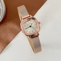 Fashion Women Small Dial Quartz Mesh Strap Watch 2