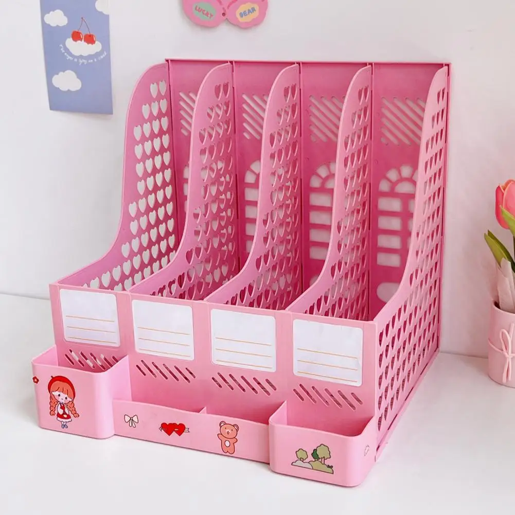 

Long Lasting Practical File Basket Desktop Storage Box for Home/Family