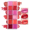 12 Colors Women Moisturizing Long Lasting Lip Gloss Palette Girls Nude Cosmetic Makeup Lip Tools Lipstick Female 3