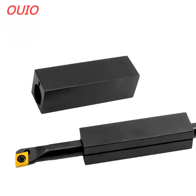 OUIO16*16mm 20*20mm for 4mm/5mm/6mm/7mm Lathe Tool Sleeve Seismic Bore Holder Cutting Bracket Inner hole shank sleeve Turning