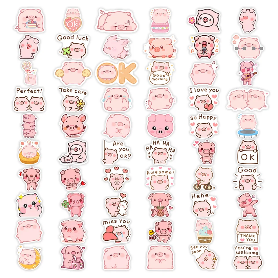 Leuke 3D-stickers, schattige stickers decoraties