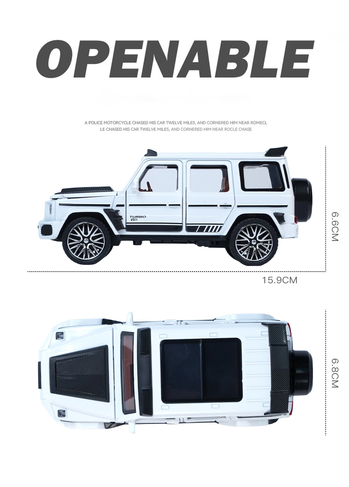 Mercedes Benz G800 SUV 1:32 Ölçekli 
