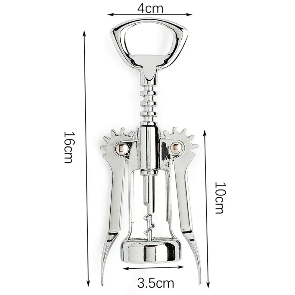 Wine Opener Stainless Steel Wing Type Metal Sommeliers Corkscrew Bottle Openers Corkscrews Cork Remover bottle opener,wine opener,wine corkscrew