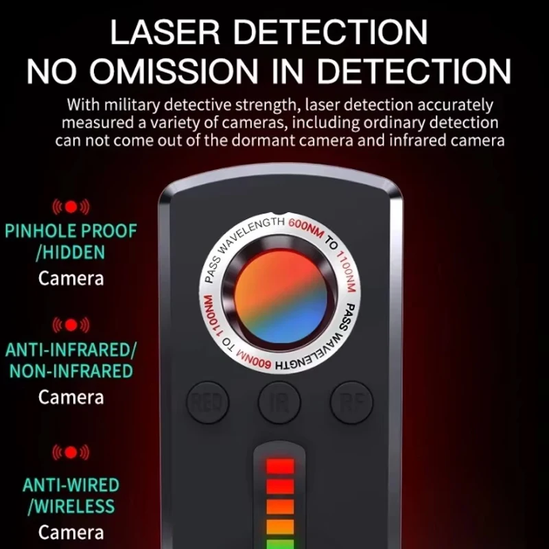 Bug-listening mini devices hidden camera detectors anti-spy gadgets Professional hunters wireless signals car GPS infrared