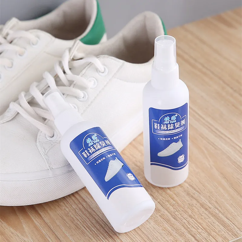 100ML Shoes Deodorant Spray Safe Deodorization of Plants Shoes Stink Freshener Socks Odor Remover Spray Refresh Antiperspirant