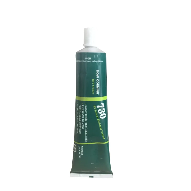 DOWSIL 730 FS 전자 실리카 화이트, DC730 오일, 용제 내성 실리콘 고무