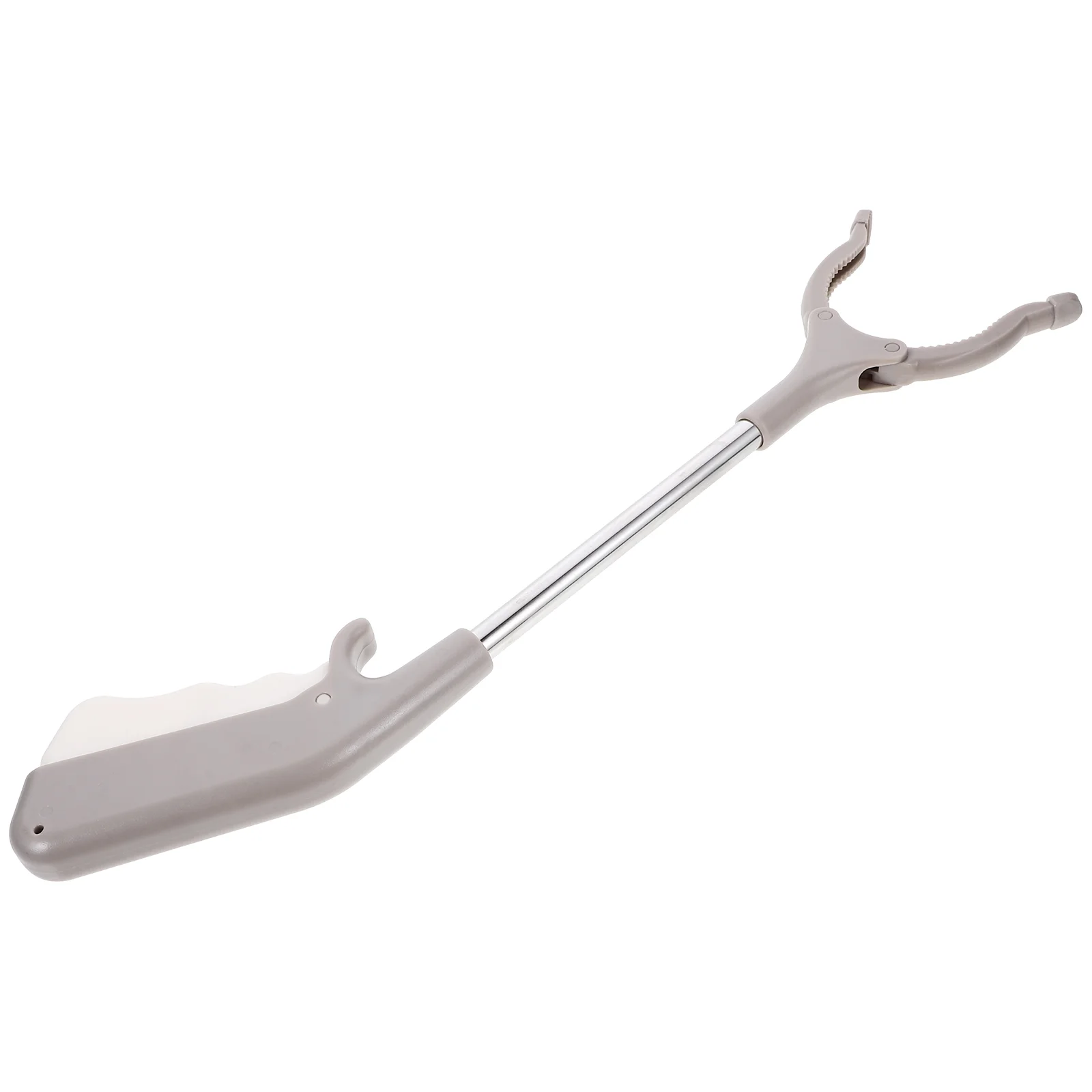 2 Pcs Stainless Steel Garbage Clip Reaching Tool Branch Tongs Picker Small Litter Grabble Grabbers 5