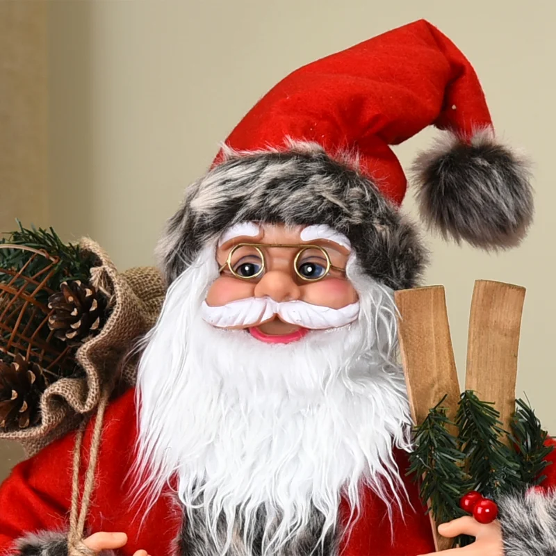 90/60 センチメートルビッグサイズクリスマス赤人形サンタクロースの