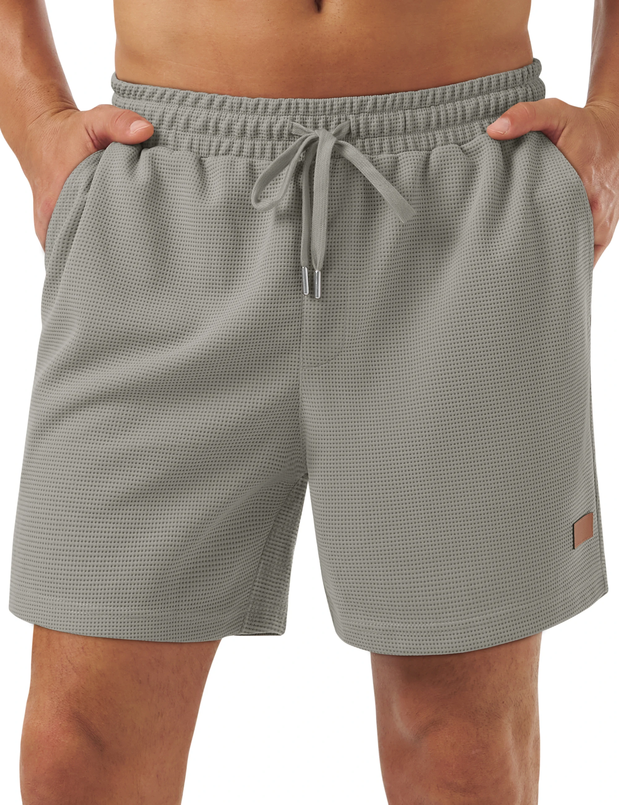 Short Cargo REI Homme Taille M Gris Nylon UPF 50+ Ceinturé Pour Randonnée