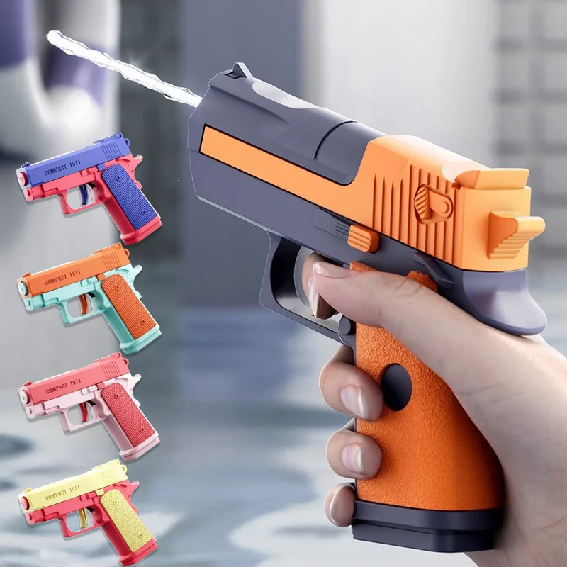 Mini ruční vodní pistole Desert Eagle Pistole Střílečka Bojová hračka Pistole Vodní hra Letní venkovní hračka pro děti Kluci Dív