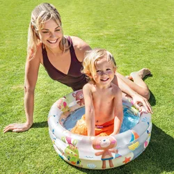 Inflatable Baby Swimming Pool Summer Kids Water Game Play Center Backyard Round Lovely Animal Printed Pool Child Outdoor BathTub